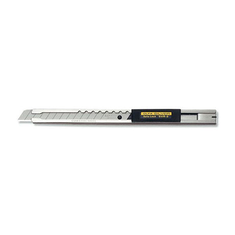 Olfa SVR2 9mm Stainless Steel Auto-Lock Utility Knife