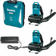 Makita PDC1500 40V ConnectX Power Supply Kit W/ DC4001 Charger and FREE CBU02 Blower, 2 Pack