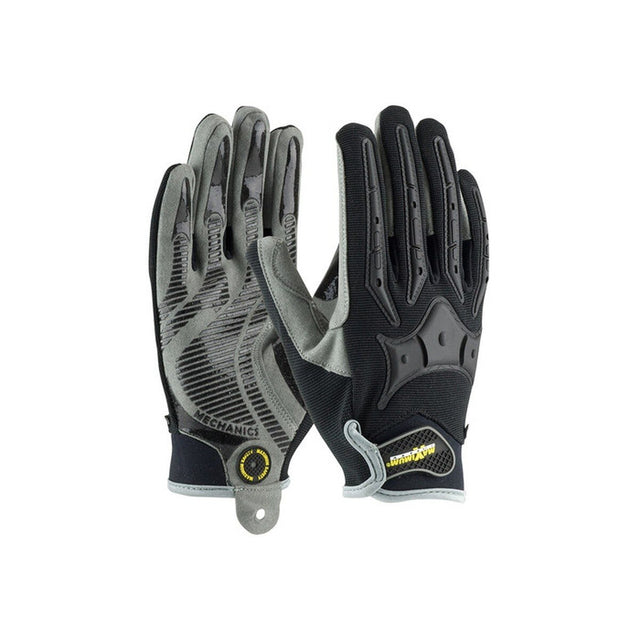 PIP 120-4900/XL Brickyard Mechanics Gloves Synthetic Leather Palm TPR Impact 9.4"