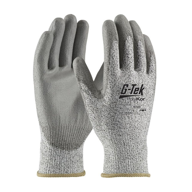 PIP Industrial Products 16-530/XXL Gloves ANSI Cut Level 3, G-Tek PolyKor, XX-Large