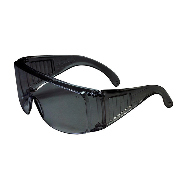 PIP 250-99-0901 Scout OTG Rimless Safety Glasses with Smoke Gray Lens and Anti-Scratch Coating