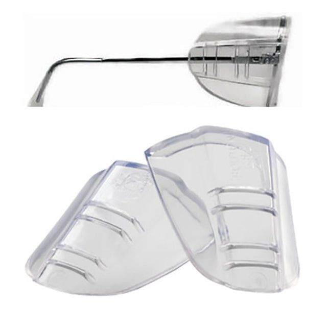 PIP 252-FX-0001 Universal Flex Clear Vinyl VisionAid Sideshields for Safety Glasses