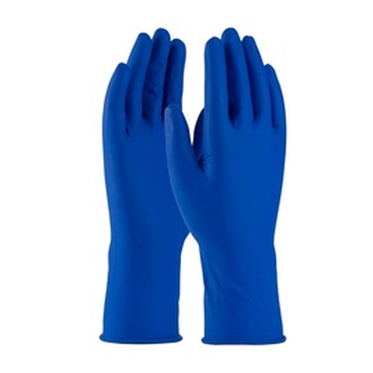 PIP 2550/L Blue Textured 14 mil Powder Free Latex Exam Gloves 12" (50 Pack)