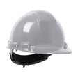 PIP 280-HP241R-09 Whistler Cap Style Hard Hat, HDPE Shell, 4-Point Textile Suspension, Ratchet Adjustment - Gray