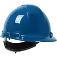 PIP 280-HP241RV-17 Whistler Vented, Cap Style Hard Hat with HDPE Shell, 4-Point Textile Suspension and Wheel Ratchet Adjustment - Royal