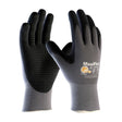 PIP  34-844/S MaxiFlex Endurance, 15G Gry Nylon Shell, Blk. MicroFoam Nitr