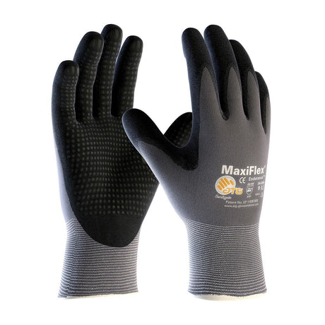 PIP  34-844/S MaxiFlex Endurance, 15G Gry Nylon Shell, Blk. MicroFoam Nitr