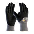 PIP Industrial Products 34-845/L G-Tex MaxiFlex Endurance Nylon Gloves, Nitrile  Grip, Large