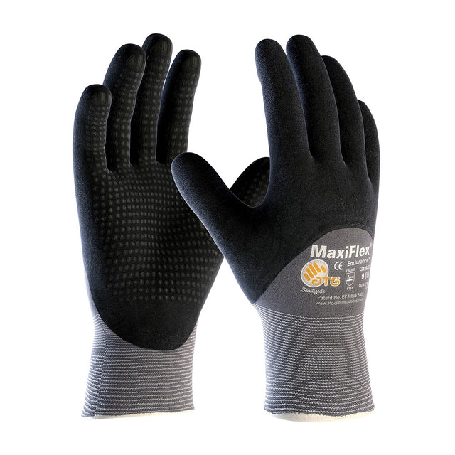 PIP 34-845/XXL G-Tex MaxiFlex Endurance Nylon Gloves with Nitrile Coated Grip, XXL