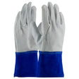 PIP 75-4854/S MIG TIG Goatskin Welding Gloves 10.6" L 4" Cuff Small