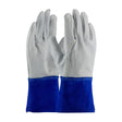 PIP 75-4854/XL MIG TIG Welding Gloves Goatskin Leather 12" Gauntlet Cuff X-Large