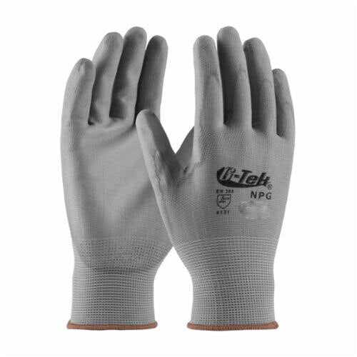 PIP Industrial Products 33-GT125/M G-tek Touch 13 Gauge Gray Nitrile Palm Work Gloves, Medium