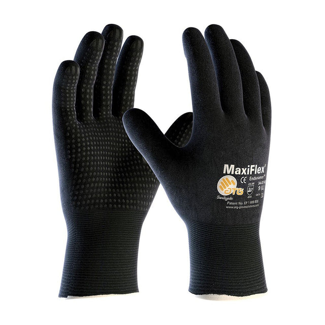 PIP Industrial Products 34-8745/S MaxiFlex Endurance Seamless Knit Nylon/Lycra Gloves, Small