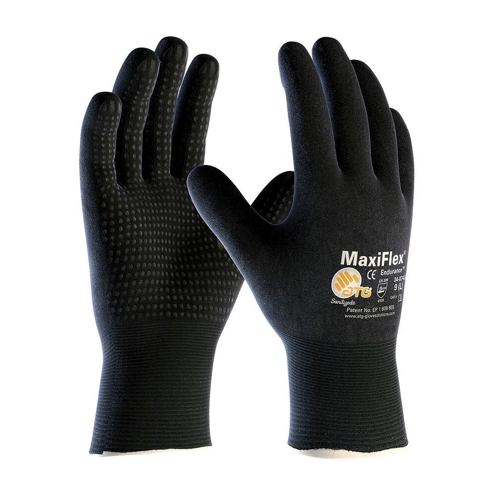 PIP Industrial Products 34-8745/XL G-tex Maxiflex Plus Nitrile Endurance Dotted