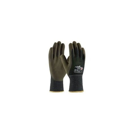 PIP Industrial Products 41-1430/M PowerGrab Thermo W, 13G Poly Shell, 10G Acrylic Liner, Latex, Size Medium
