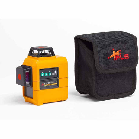 PLS 3X360R Z TOOL 3X360 Red line laser level and pouch, Bare tool