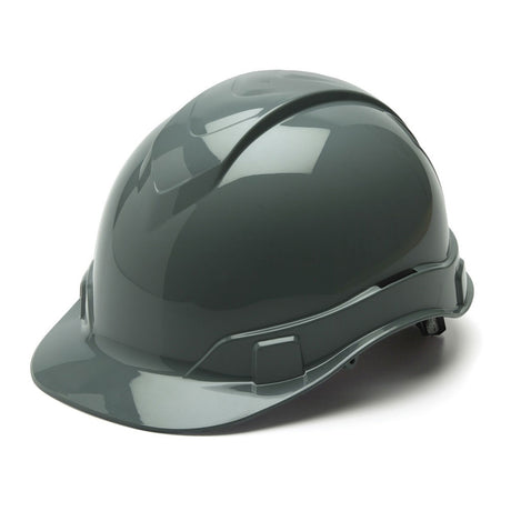 Pyramex HP44113 Ridgeline Hard Hat, Cap Style 4 Pt Ratchet Suspension, Slate