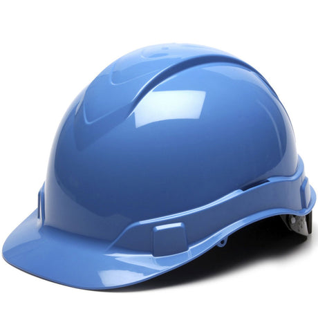 Pyramex HP44162 Ridgeline Cap Style Hard Hat, 4 Pt Ratchet Suspension, Blue