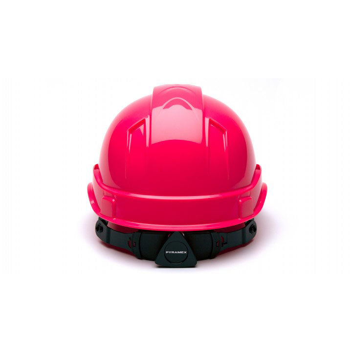 Pyramex HP44170 Ridgeline Cap Style Hard Hat, 4 Pt Ratchet Suspension Hi vis Pink - 3