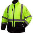 Pyramex RJR3310X4 Hi-Vis Lime Jacket - 4X Large