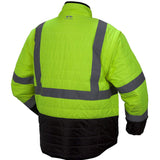 Pyramex RJR3310X4 Hi-Vis Lime Jacket - 4X Large - 2