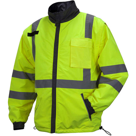 Pyramex RJR3410X2 Hi-Vis Lime Jacket - 2X Large