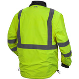 Pyramex RJR3410M Hi-Vis Lime Jacket - Medium - 2