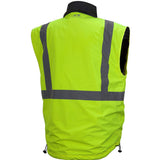 Pyramex RJR3410X2 Hi-Vis Lime Jacket - 2X Large - 4