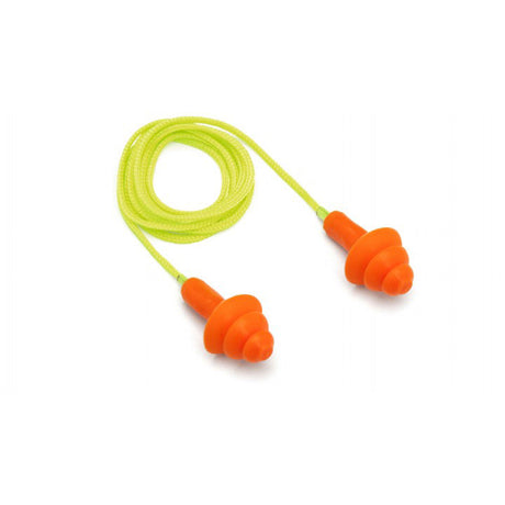 Pyramex RP4000 Reusable Push In Uncorded Earplugs, NRR 25dB, 50 PK