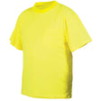 Pyramex RTS2110NSL Hi-Vis Lime T-Shirt No Reflective Tape-Size Large