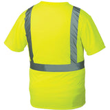 Pyramex RTS2110X4 Hi-Vis Lime T-Shirt - Size 4X Large - 2