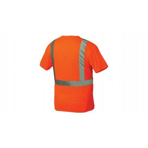 Pyramex RTS2120BX4-X5 Hi-Vis Orange T-Shirt - Lightweight Polyester, 4X-5X-Large - 2