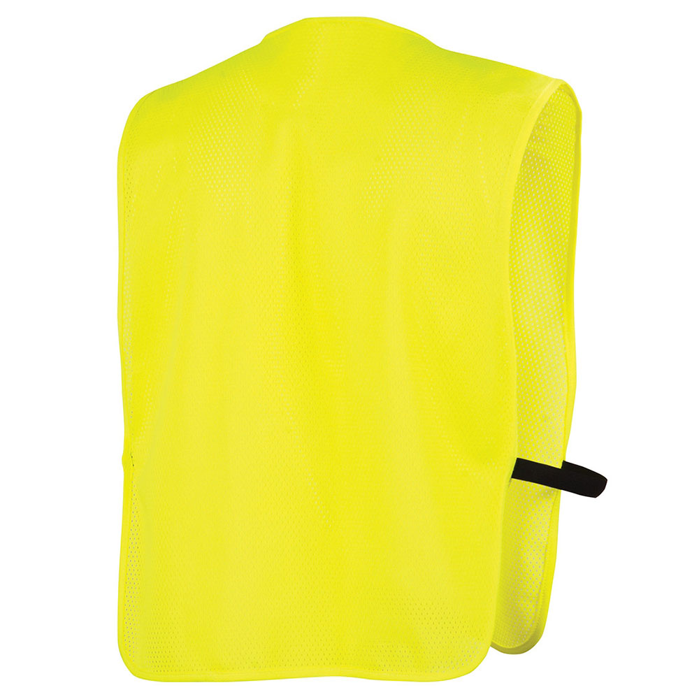 Pyramex RV110NS Safety Vest - Hi-Vis Lime Vest-Universal Fit - 2