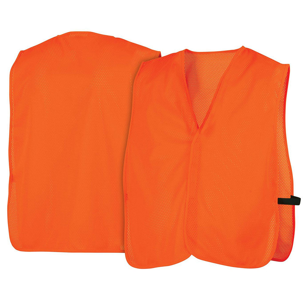 Pyramex RV120NS Safety Vest - Hi-Vis Orange Vest-Universal Fit - 3