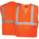 Pyramex RVHL2520BRDL Safety Vest - Hi-Vis Orange with 5 point D-Ring - Large - 3