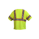 Pyramex RVZ3510L Hi-vis lime safety vest size large - 2