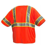 Pyramex RVZ3520L Hi-vis orange safety vest size large - 2