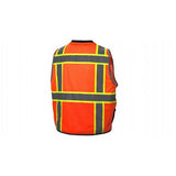 Pyramex RVZ4420BL Safety Vest - Hi-Vis Orange - Size Large - 2