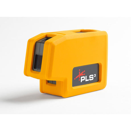 Pacific Laser Systems PLS 3 Red 3-Point Beam Laser Level, Plumb and Bob Tool PLS-60523N