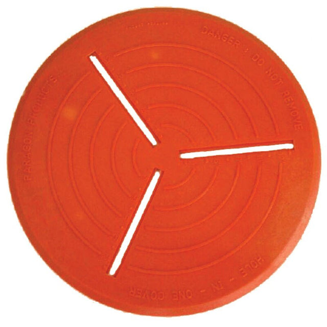 Paragon 1202-4491 7" Hole Cover with Hardware for 2"-5" Holes (25 Pack)