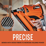 PasLode 650524 3" x 0.120 30 Degree Smooth Brite Framing Nails and Fuel Pack - 5
