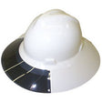Paulson A-S5-F Smoke and White Sun Shield Visor for Fibre-Metal Cap Style Hard Hats