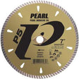 Pearl DIA05GR4 GRT 4-Hole P5 Granite Dry Diamond Blade, 8mm Rim 5x.080x20MM