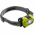 Pelican 027650-0103-245 2765C LED Headlamp, CI/DI Certified, Yellow (Includes 3 AAA Batteries)