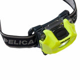 Pelican 027650-0103-245 2765C LED Headlamp, CI/DI Certified, Yellow (Includes 3 AAA Batteries) - 3