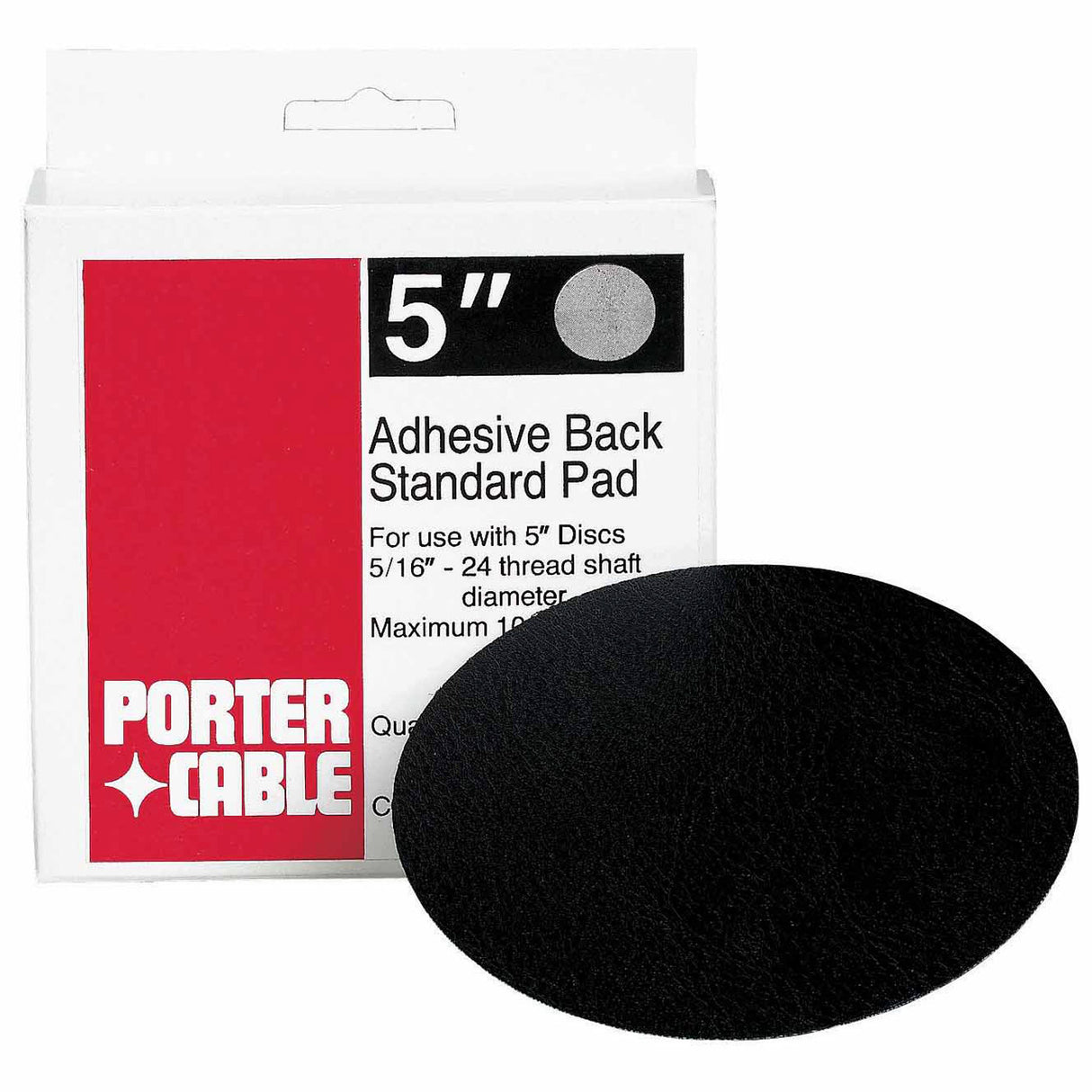 Porter Cable 13700 5" Random Orbit Sander Pad Adhesive-Back for 7334/7335