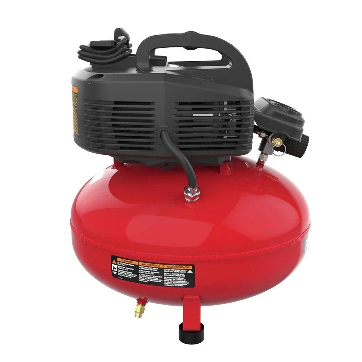 Porter Cable PXCM2002.COM 6 Gallon 150 PSI Electric Pancake Air Compressor (120V) - 4