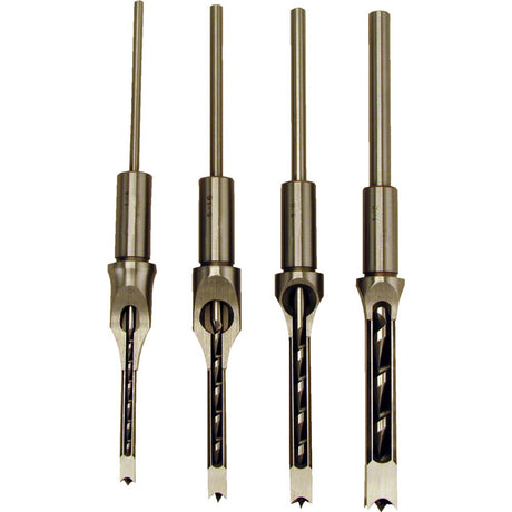 Powermatic PM9-1791096 Set of 4 Premium Mortise Chisel & Bits