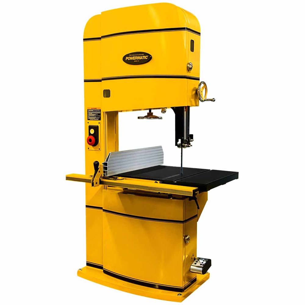 Powermatic PM1-1791259BT PM2415BT 230V 5 HP Single Phase 24" Woodworking Bandsaw with ArmorGlide