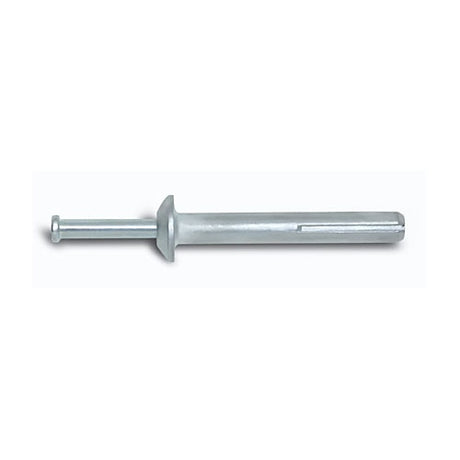 Powers Fasteners 02814-PWR 1/4" x 1-1/4" Zamac Alloy Nailin Drive Pin Anchors with Carbon Steel Nail, Mushroom Head